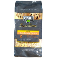 Grau Basis-Gemüse-Flocken für Hunde 1,5 kg