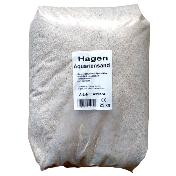 Hagen Aquariensand fein weiß 25 kg