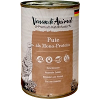 Venandi Animal Pute Monoprotein 400 g 
für Katzen