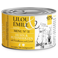 Lilou & Emile Kitten Huhn + Putenherzen