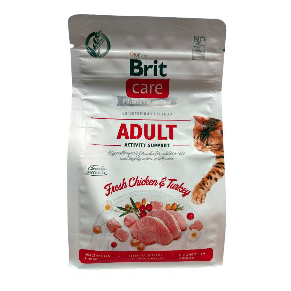 Brit Care Adult Activity mit Huhn und Truthahn 400 g