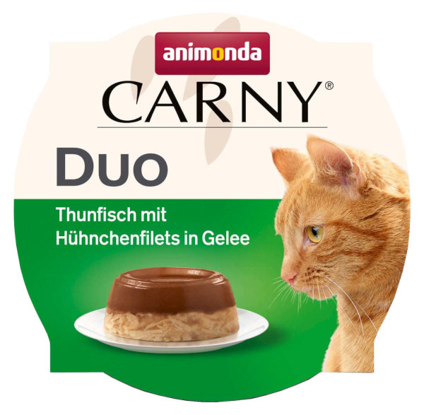 Animonda Carny Duo Thunfisch + Hühnchenfilets 70 g