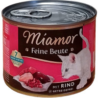 Miamor Feine Beute mit Rind 185 g
