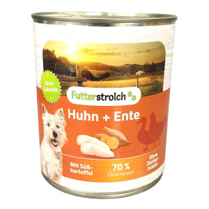Futterstrolch Huhn + Ente 800 g