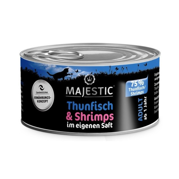 Majestic Thunfisch + Shrimps + Reis im eigenen Saft 70 g