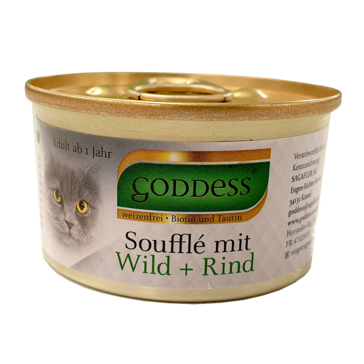 Goddess Souffle mit Wild + Rind 85 g