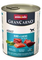 Animonda Gran Carno Rind + Lachs mit Spinat 800 g