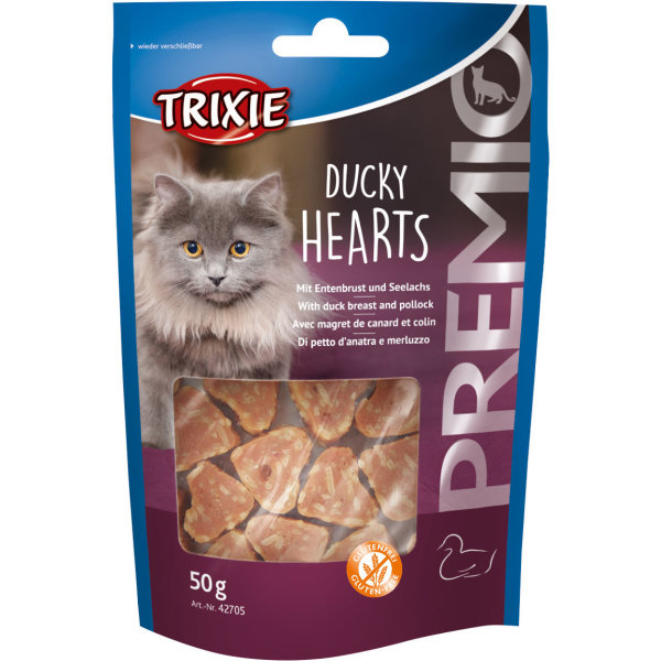 Trixie Premio Ducky Hearts 50 g