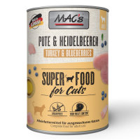 Macs Cat Pute & Heidelbeeren SuperFood 800 g