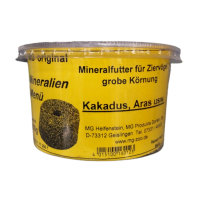 MG original Mineralien Menü für Kakadus und Aras