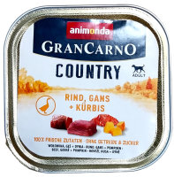 Animonda GranCarno Country Rind, Gans + Kürbis 150 g