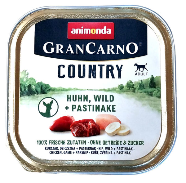 Animonda GranCarno Country Huhn, Wild + Pastinake 150 g