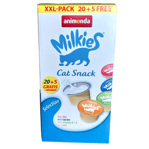 Animonda Milkies Selection 20 + 5 Gratis XXL-Pack