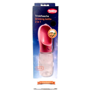 Nobby Trinkflasche 2in1 550ml rosa