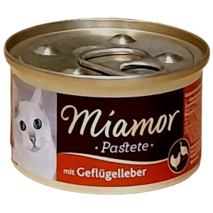 Miamor Fleischpastete Geflügel + Leber 85 g
für...