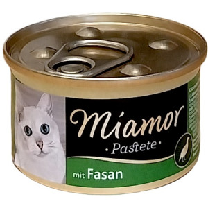 Miamor Fleischpastete Fasan 85 g 
für Katzen