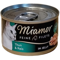 Miamor Feine Filets Thunfisch + Reis 100 g