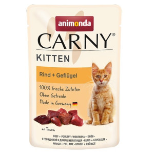 Animonda Carny Kitten Beutel Rind + Geflügel 85 g