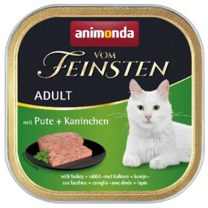 Animonda vom Feinsten Classic Pute + Kaninchen 100 g...