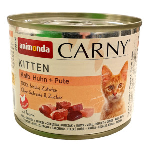 Animonda Carny Kitten Kalb, Huhn + Pute 200 g