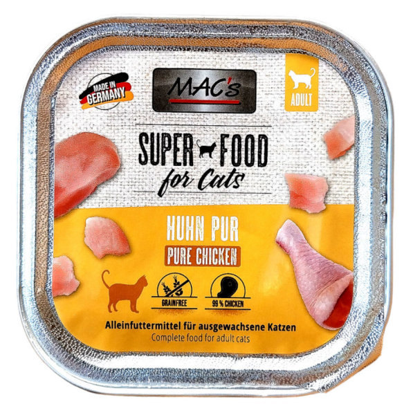 Macs Cat Fleischmen  Huhn pur 100 g
