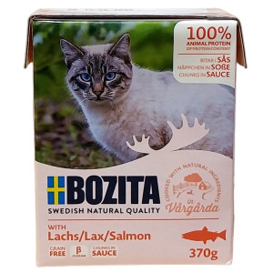 Bozita Katzenfutter mit Lachs 370 g
Häppchen in...
