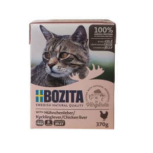 Bozita Katzenfutter mit Hähnchenleber 370 g...