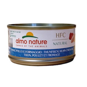 Almo Nature Adult Cats Thunfisch, Huhn und Käse 70 g