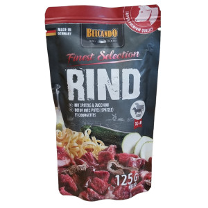 Belcando Rind + Spätzle mit Zucchini 125 g
