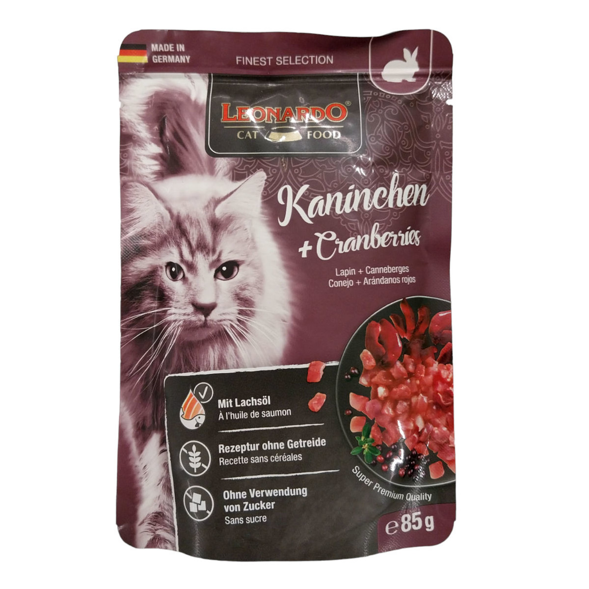 Leonardo Kaninchen + Cranberries 85 g